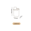 Dispenser para Sabão e Amaciante Multiuso – Organizador para Cozinha e Lavanderia