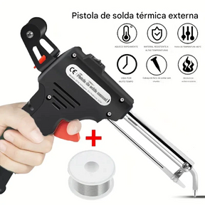 Ferro de Solda 80W – Soldagem Rápida e Precisa para Profissionais