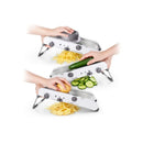 Cortador e Fatiador Profissional de Alimentos em Aço Inox – Fatiamento Preciso e Seguro