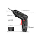 Kit Parafusadeira Manual 47 Peças – Bits Magnéticos, Chaves e Alicates em Estojo