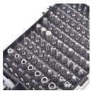 Jogo de Chaves de Fenda de Precisão 115 Peças com Bits Magnéticos