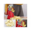 Ralador de Legumes Multifuncional Manual em Aço Inox – 4 Faces, Cenoura, Batata e Queijo
