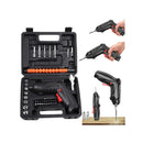 Kit Parafusadeira Manual 47 Peças – Bits Magnéticos, Chaves e Alicates em Estojo