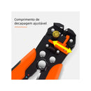 Alicate Decapador e Crimpador Automático – Fios 0,2 a 6mm, para Instalações Elétricas