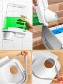 Dispenser para Sabão e Amaciante Multiuso – Organizador para Cozinha e Lavanderia