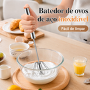 Batedor Semi-Automático Rotativo em Aço Inox