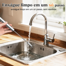 Batedor Semi-Automático Rotativo em Aço Inox