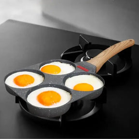 Frigideira Antiaderente 4 em 1 Frigideira de Ovo