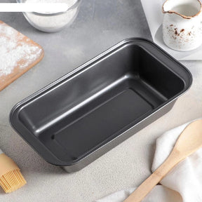 Kit 2 Formas de Pão Antiaderentes em Aço Carbono – Para Pães, Bolos e Tortas