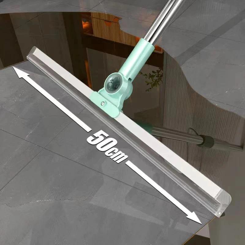 Rodo de Silicone com Cabo Articulado 180° – Limpeza Fácil, Rápida e Sem Esforço