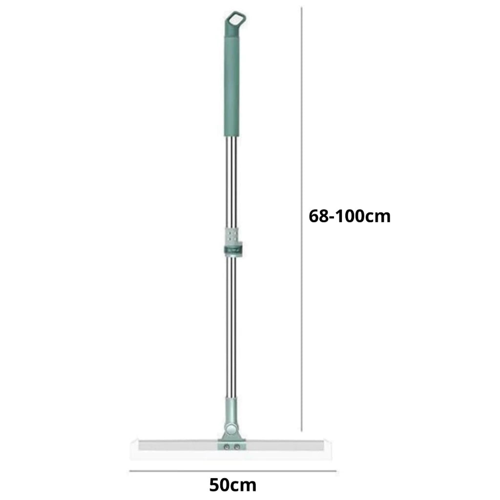 Rodo de Silicone com Cabo Articulado 180° – Limpeza Fácil, Rápida e Sem Esforço