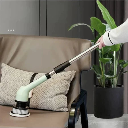 Escova de Limpeza Elétrica Ajustável – Potência, Alcance e Praticidade em Uma Só Ferramenta