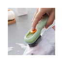 Escova CleanPro™ com Dispenser Integrado – Limpeza Fácil e Profunda