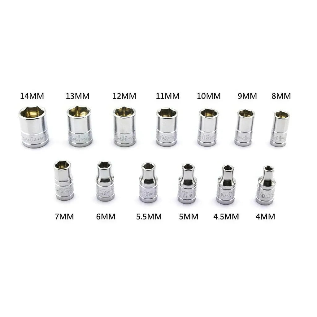 Kit Ferramentas Completo de 46 Peças de Aço com Maleta