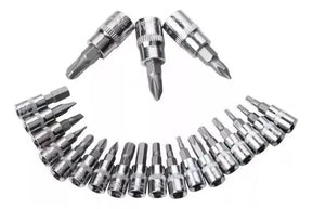 Kit Ferramentas Completo de 46 Peças de Aço com Maleta