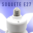 Lâmpada Ventilador de Teto com Controle | Instalação Rápida E27