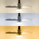 Lâmpada Ventilador de Teto com Controle | Instalação Rápida E27