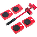 Kit Levantador de Móveis com Rodinhas – 4 Peças, Capacidade 500kg, Fácil Deslizamento