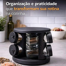 Porta Temperos Giratório 360° Organizador de Cozinha