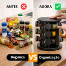 Porta Temperos Giratório 360° Organizador de Cozinha