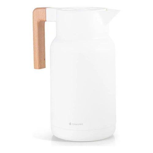 Garrafa Térmica Branca 1 Litro Fashion