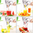 FreshJuice – Espremedor de Frutas Manual Multifuncional em Alumínio
