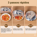 🍲🔥 Tampa Térmica para Alimentos ✨ – Protetor de Alimentos em Alumínio para Manter as Refeições Quentes e Frescas